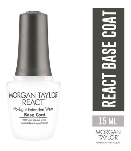 Esmalte Uñas Morgan Taylor By Gelish React Base Coat