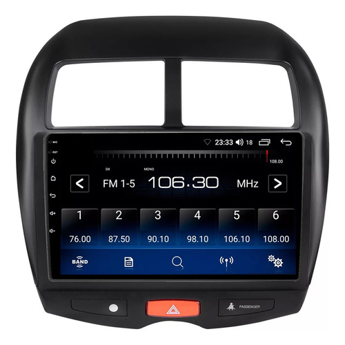 Multimidia 9p Asx 10/21 Carplay Android Auto Mp5 + Ré