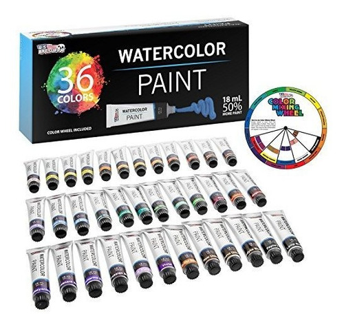 Us Art Supply Professional 36 Conjunto De Colores De Pintura