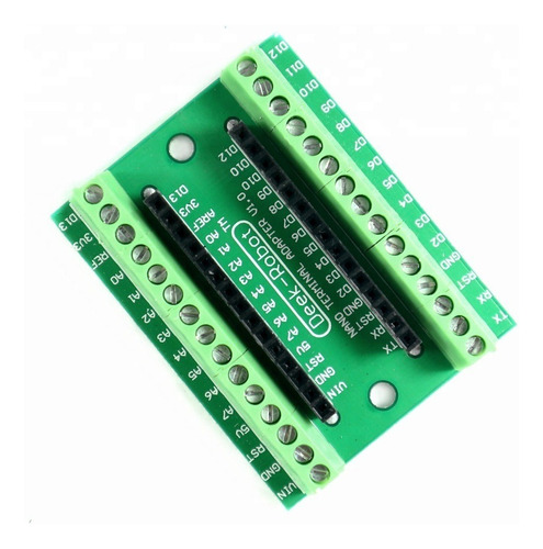 Imagen 2 de 3 de Arduino Nano Shield Con Borneras -pdiy-