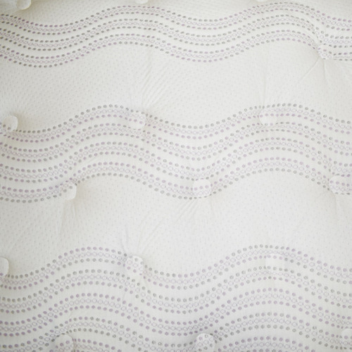 Colchón Spring Air Dylan Ortopédico Para Cama Matrimonial Color Gris