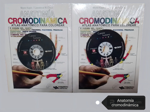 Libro Anatomía Cromodinámica: Atlas Anatómico Para Colorear (Usado)