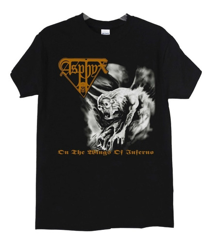 Polera Asphyx In The Wings Of Inferno Metal Abominatron