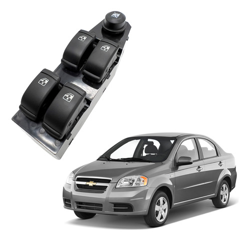 Switch Elevavidrios Principal Chevrolet Aveo Emotion