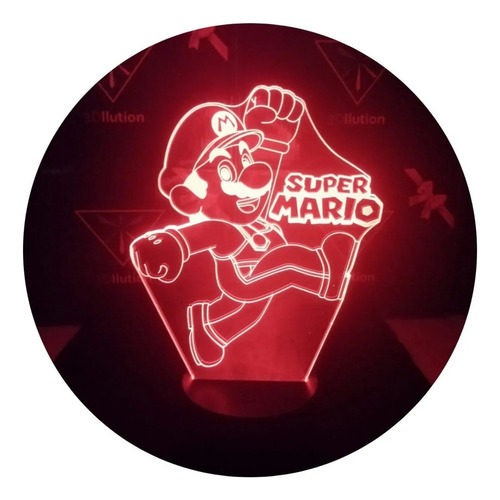 Lampara Usb Super Mario Con Aplicación