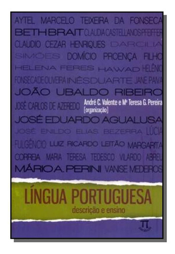 Lingua Portuguêsa: Descricao E Ensino, De Maria Teresa G. Pereira. Editora Parábola, Capa Mole Em Português, 2021