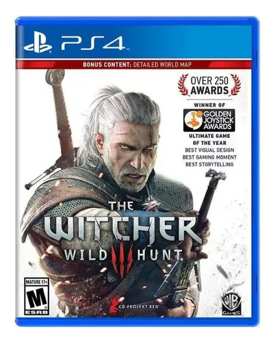 Imagem do produto The Witcher 3: Wild Hunt PS4 - Físico em Mercado Livre