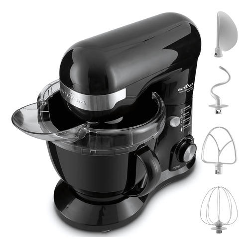 Batedeira Planetária Britânia Power Plus 700w Preta