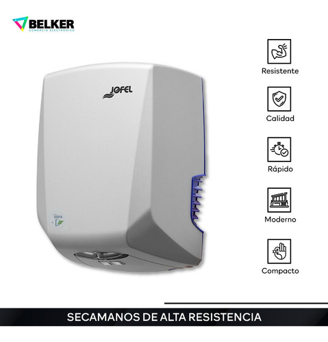 Secamanos Óptico Power + Silver, Compacto, Jofel, 10 Pzas