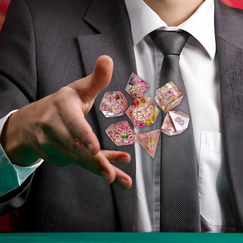 Hhjuego De Dados Poliédricos De 7 7 Piezas De Dados Para Jue