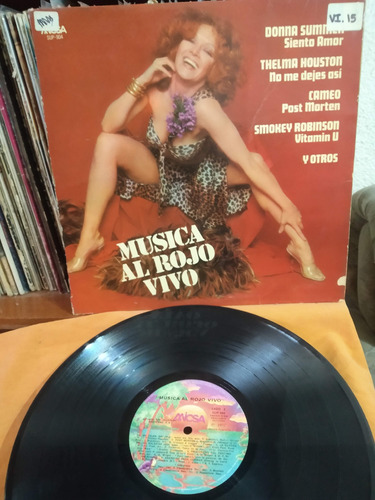 Compilado Música Al Rojo Vivo Varios Artistas Vinilo Lp