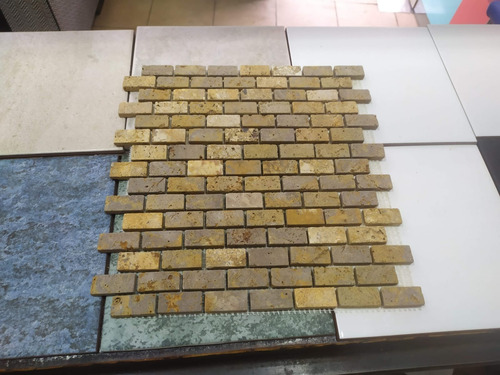 Revestimiento Piedra Muro Malla Golden 30x30 X M2 Revestylo