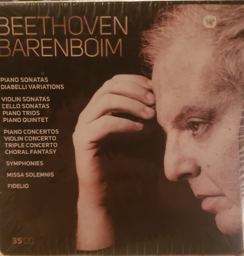 Colección Beethoven-baremboim , 35 Cds , Warner Classic .