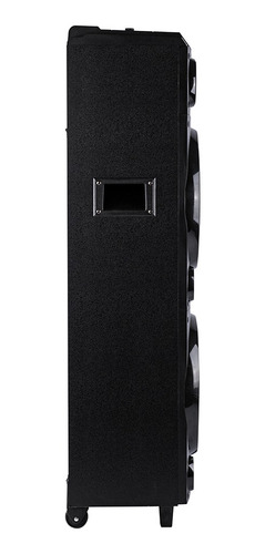 Imagen 7 de 8 de Parlante Bluetooth Gadnic Torre Xbs31 10 Karaoke 8000w Mp3 Usb Microfono Luces Led Xtreme Power Bass