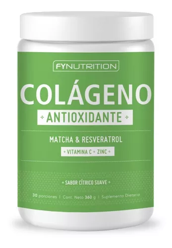 Colágeno Goldfish Con Té Verde Matcha, Q10 Y Resveratrol