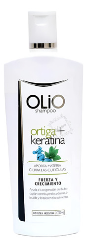 Olio Shampoo Ortiga+keratina 420ml