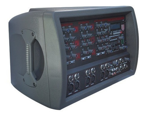 Consola Amplificada De 6 Canales Ksr Mezcladora Mix-3006
