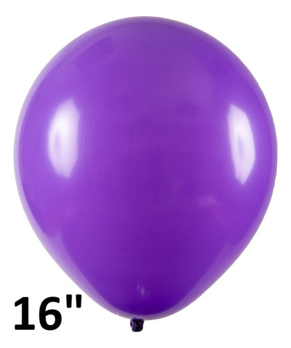 Balão Redondo Profissional Liso - Cores - 16 40cm - 12 Un