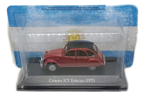 Auto Coleccion Citroen 3 Cv Especial 1972 1/43