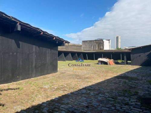 Imagem 11 de 20 de Terreno Comercial Para Alugar, 1980 M² Por R$ 18.000/mês - Vila Matias - Santos/sp - Te0046