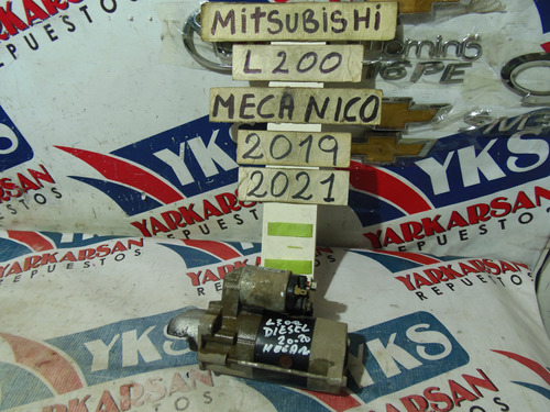 Motor De Partida Mitsubishi L200 Mecanico Diesel 19-22