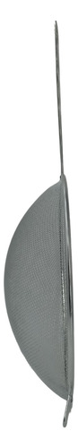 Colador Malla Fina Resistente Coladera Acero Inoxidable 35cm Plateado