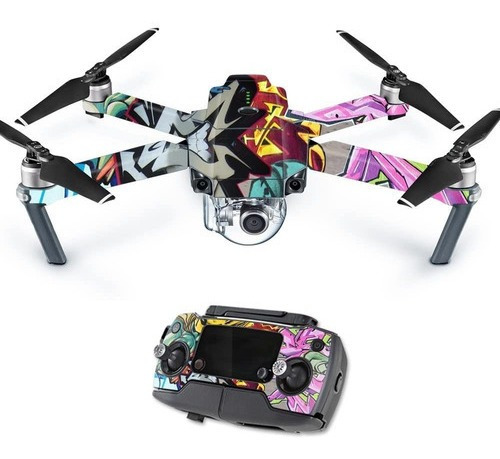 Skin Compatible Con Dji Mavic Pro Quadcopter Drone  Gra...
