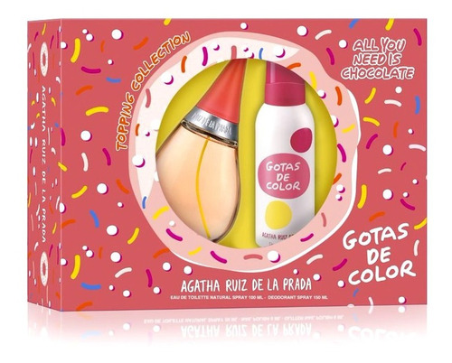 Gotas De Color Agatha Ruiz De La Prada Edt 100ml + Desod.