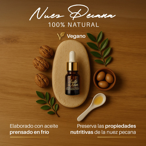 Aceite Para Cabello Y Skin Care-serum Con Aceite De Nuez 5ml