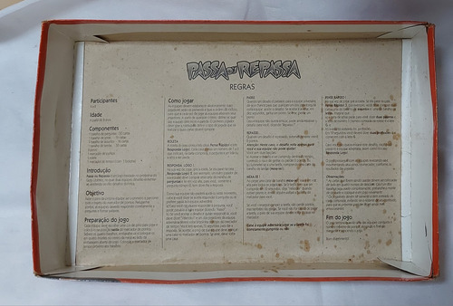 Jogo Passa Ou Repassa Do Gugu - Original Tv Game (Usado)