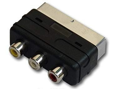 Imagen 1 de 1 de Adaptador Scart A Rca Dreambox Euroconector