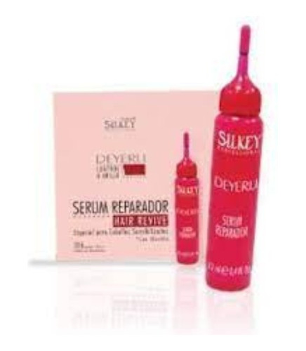 Ampolla Silkey Serum Reparador Hair Revive X12u