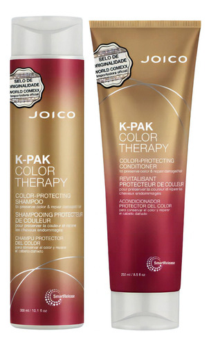  Joico K-pak Kit Color Therapy Sh+ Cond Home Care Com Selo