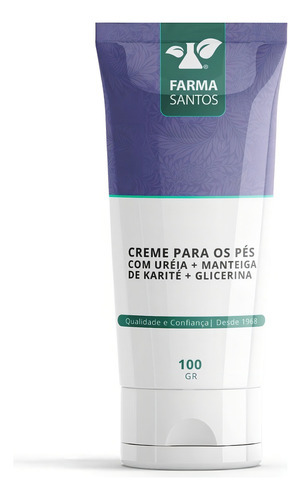 Pés Macios E Hidratados -creme De Uréia E Manteiga De Karité