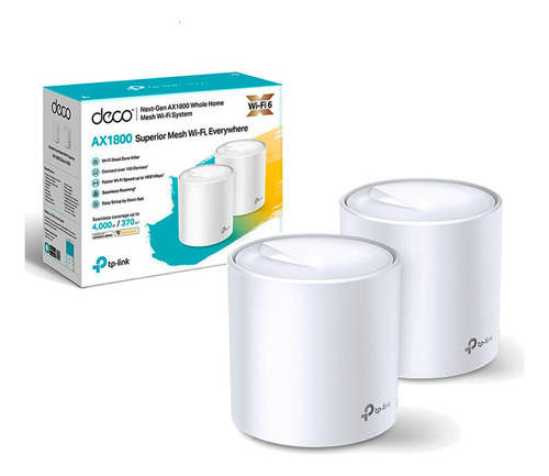 Tp-link Deco X20 2 Pack Mesh Sistema Wifi 6 Ax1800