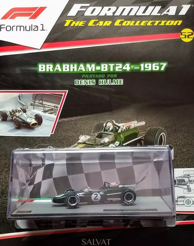 Formula 1 - Entrega Nº 52 - Brabham Bt24 - Denis Hulme