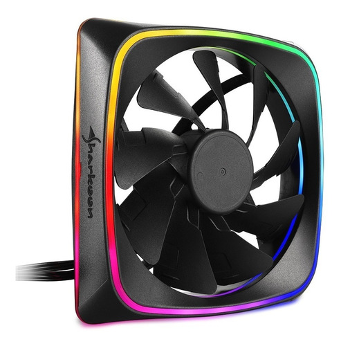 Fan Cooler Sharkoon Rgb Shark Lights Rgb Direccionables 120m