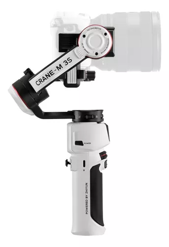 Zhiyun Crane M2S - Estabilizador de video portátil de 3 ejes para cámara  sin espejo, cámara de acción, teléfono inteligente, para Sony A6000, A6300