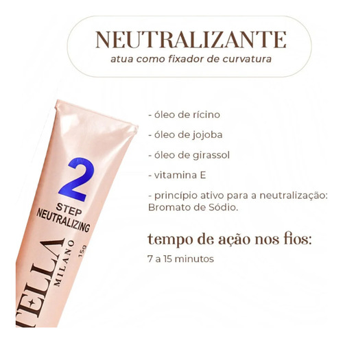 Kit Stella Milano Brow Lamination 15g - Cílios/sobrancelhas