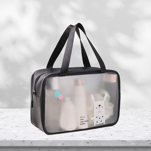 Neceser Pu Pvc Transparente Dibujos Animados De Mano
