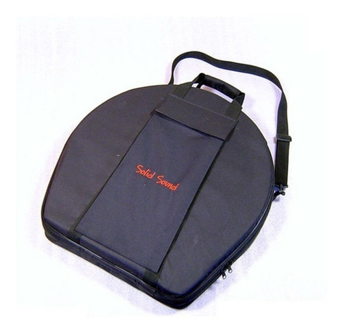 Case Pratos 22 Polegadas Solid Sound Hard Bag Estojo Leve Cor Preto