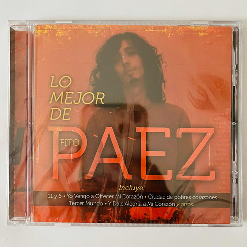 Fito Paez - Lo Mejor De Fito Páez Cd Nuevo