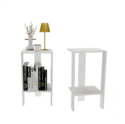 Mesa De Cabeceira Canto Pequena Criado Mudor Branco Quarto