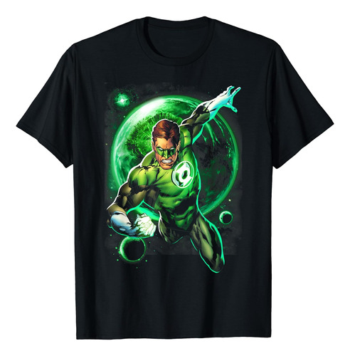 Camiseta Con Brillo De Galaxia De Linterna Verde