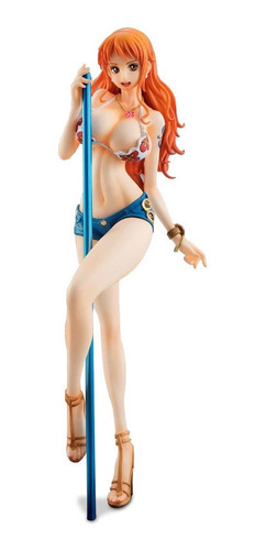 Figura Sexy Nami One Piece Pop Pole Dance Megahouse 22cm  /u