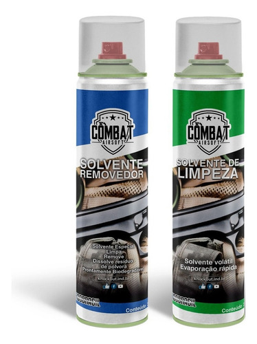 Kit Para Limpeza Em Armas De Fogo Pressão 600ml Passos 1 E 2