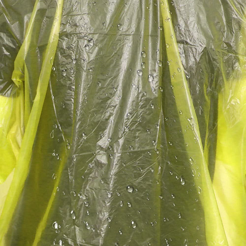 Paquete De 10 Ponchos For Lluvia Desechables, Impermeable