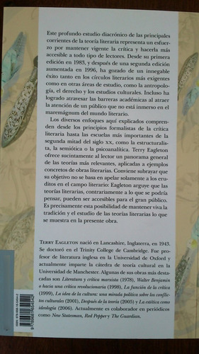 Imagen 2 de 3 de Una Introducción A La Teoría Literaria - Terry Eagleton