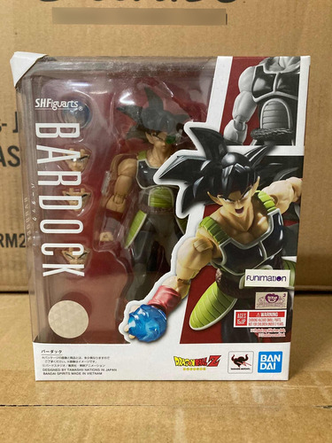Burdock Dragon Ball Z S.h. Figuarts Original Nuevo