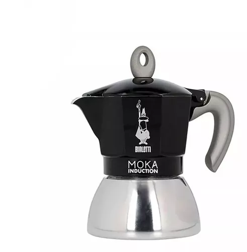 Cafetera Manual Bialetti, Moka Induction Espresso, 4 tazas Negra – Home  store mexico